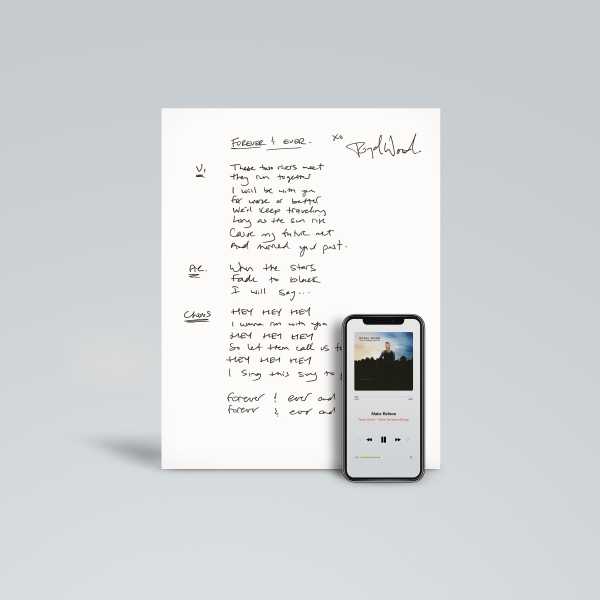 Handwritten Music Sheet + Digital Download